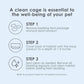 Buy now Kaytee Clean & Cozy White Paper Bedding, Made for Small Animals, 24.6 Liters at indiglob india