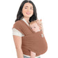 Buy now KeaBabies Baby Wrap Carrier - All in 1 Original Baby Carrier Newborn to Toddler Sling, Easy to Wear, Hands Free Bonding, Lightweight, Breathable Infant Wraps (Classic Gray) at indiglob india