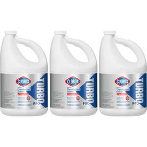 Buy now CloroxPro Clorox Turbo Disinfectant Cleaner for Sprayer Devices, Bleach-Free Healthcare Cleaning and Industrial Cleaning, Kills Cold and Flu Viruses, 121 Fl. Oz. - 60091 (Pack of 3) at indiglob india