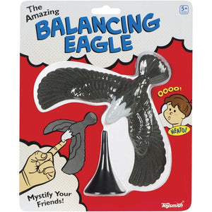 Toysmith Magic Party Trick Balancing Eagle Bird Toy (7-Inch), For Boys & Girls Ages 5+