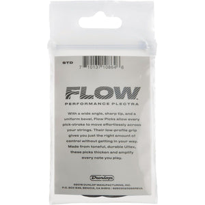 JIM DUNLOP Flow Standard Grip 1.5mm Guitar Picks (549P1.5)