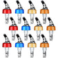 Automatic Measured Bottle Pourer - Quick Shot Spirit Measure Pourer Drinks Wine Cocktail Dispenser Home Bar Tools - 1oz/30ml (4 pack)