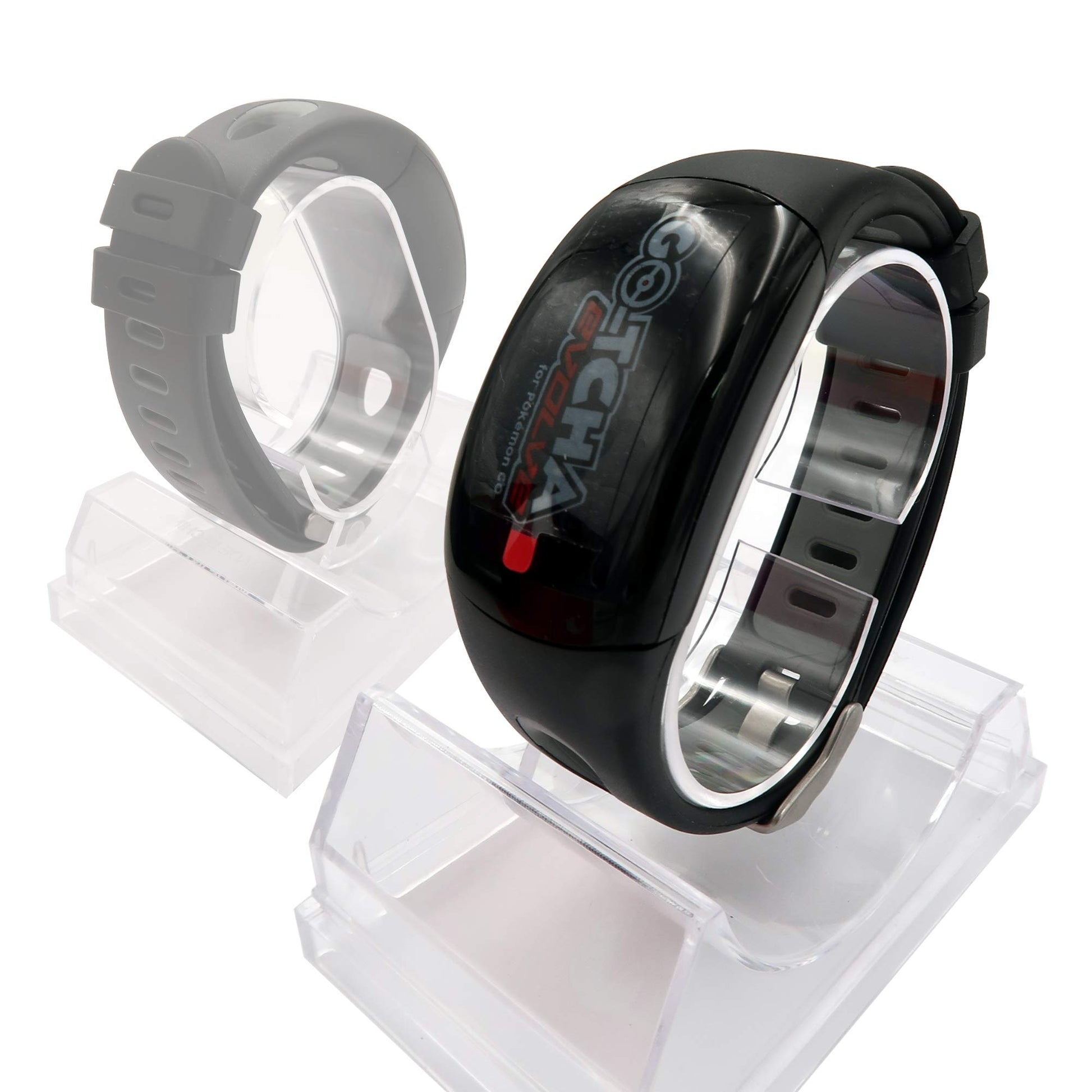 Buy now Go-tcha Evolve LED-Touch Wristband Watch for Pokemon Go with Auto Catch and Auto Spin - Black/Gray at indiglob india