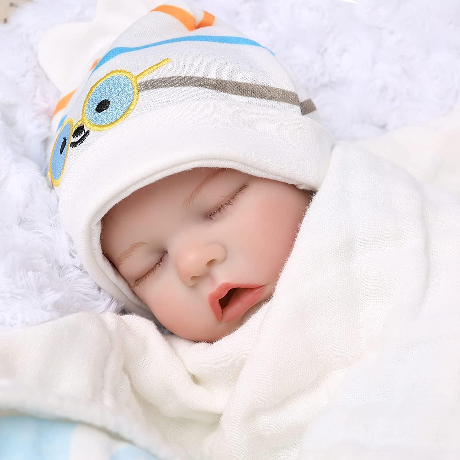 Buy now Lifelike Reborn Baby Dolls - 12 Inch Full Body Vinyl Realistic Baby Doll Sleeping Newborn Real Life Small Baby Doll for 3 + Year Old Kids at indiglob india