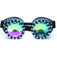 SoJourner Bags Kaleidoscope Glasses - Trippy Psychedelic Rave Goggles - Funky Prism Glasses For Raves - Festival Accessories