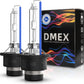 Buy now DMEX D4S HID Headlight Bulbs Xenon 35W Replacement 66440 42402 42402WX - Pack of 2, 8000K White Blue (Not fit Halogen Headlamp) D2S at indiglob india
