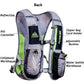 AONIJIE Running Hydration Vest Backpack for Women and Men Lightweight Trail Running Backpack 5.5L Mint Green