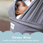 Buy now Sleepy Wrap Stretchy Ergonomic Baby Carrier Sling for Newborns to Toddlers - Hands-Free Lightweight Baby Wrap 7-35 lbs (Dark Gray) at indiglob india