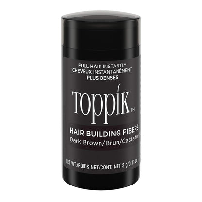 Toppik Hair Building Fibers, Fill In Fine or Thinning Hair Instantly Thicker, Fuller Looking Hair 9 Shades,4 size options