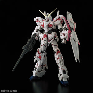 Bandai Hobby RG 1/144 Unicorn Gundam UC Model Kit Figure, Multi-Colored, 8" (BAN216741)