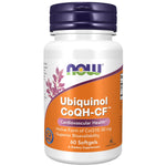 Buy now NOW Foods Supplements, Ubiquinol CoQH-CFƒ?› (the Active Form of CoQ10 - 50 mg with Superior Bioavailability), 60 Softgels at indiglob india