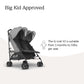 Buy now UPPAbaby G-Link V2 Double Umbrella Stroller / Lightweight Design / One-Step Fold + Recline / XL Basket + Canopy / Cup Holder Included / Jake (Black/Carbon Frame) at indiglob india