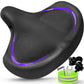Buy now Bicycle Seat, Bike Seat for Women Men Extra Comfort Wide, Oversized Comfortable Seats Saddle for Peloton Bikes, Fit for Exercise Bikes, Electric Bikes, Mountain Bikes, Cruiser Bikes at indiglob india