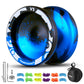 Buy now MAGICYOYO V3 Yoyo for Kids 8-12 or Above, Responsive Yoyo Professional with Dual Function, Professional Trick Yo yo for Adults with 12 Yo-yo Strings, KK Bearing, Bearing Puller, Axle,Case Bag -Black at indiglob india
