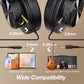 Buy now OneOdio A70 Bluetooth Over Ear Headphones, Wireless Headphones with 72H Playtime, Hi-Res, Built-in Mic, 3.5mm/6.35mm Wired Audio Jack for Studio Monitor & Mixing DJ Guitar AMP, Computer PC Gaming at indiglob india