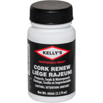 Buy now Kelly's Cork Renew Sealer (2.2 fl oz) - Waterproof & Protect Cork Surfaces w/ Brush Applicator - Water Based Formula Dries Clear, Prevents Drying & Breaking Down of Sandles, Shoes, Fishing Rod, Coasters at indiglob india