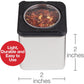 Buy now Set of 3 Magnetic Spice Jars, Shake or Pour Containers Attach to Most Refrigerator Doors & Appliances, Seasoning Dispensers- Easy To Open Window Top Shaker Lids- Kitchen Essential at indiglob india