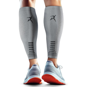 Rymora Calf Compression Sleeves Men Women - Leg Compression Sleeve Footless Socks - Shin Splint Relief Fitness Running