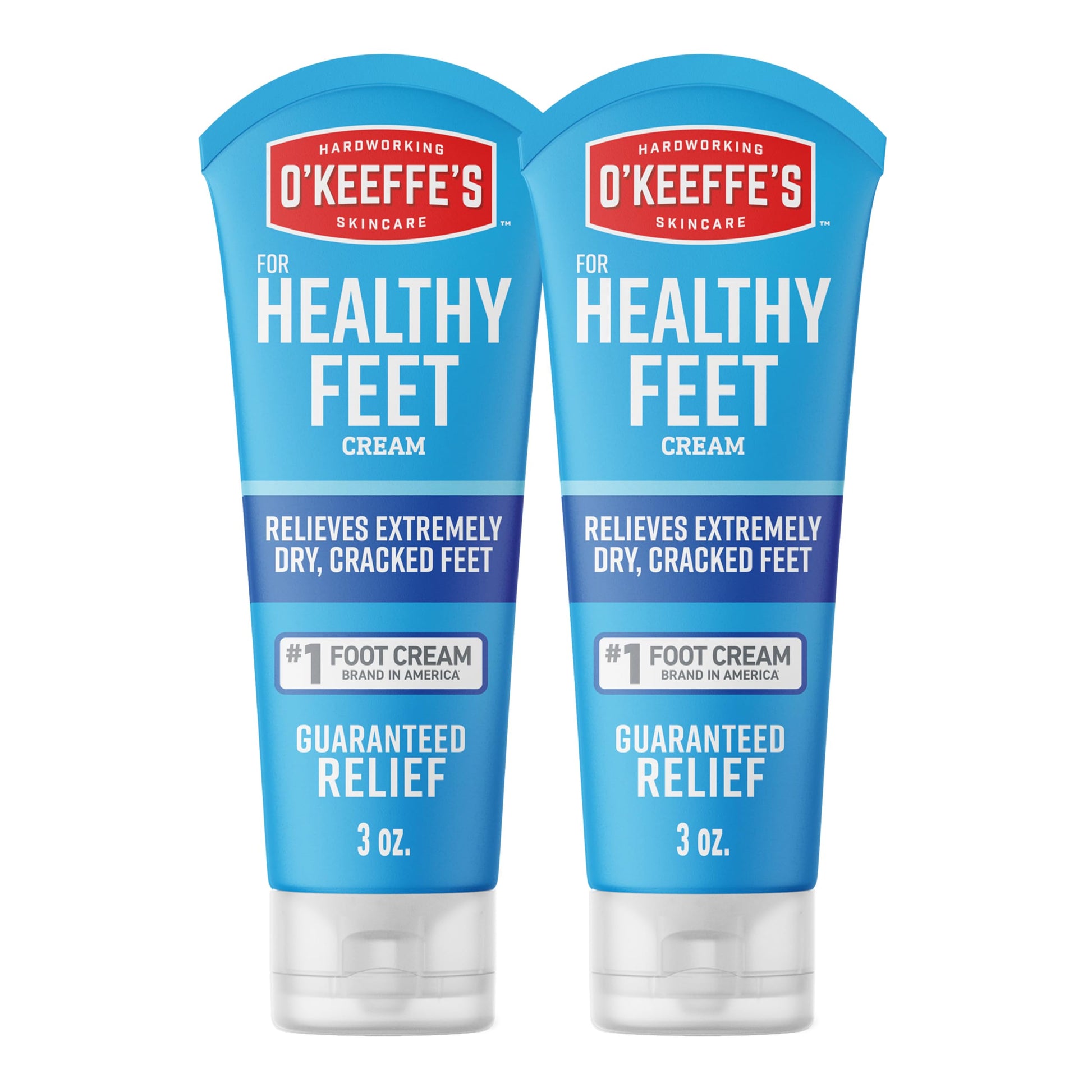 Buy now O'Keeffe's for Healthy Feet Foot Cream - 3 oz Travel Size Tube (1 Pack) - Guaranteed Relief for Extremely Cracked, Dry Feet, Repairing Skincare, Instantly Boosts and Retains Moisture Levels at indiglob india