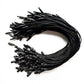 Buy now LGEGE 500 pcs 7.5-inch Black Hang Tag Nylon String Snap Lock Pin Loop Fasteners Hook Ties at indiglob india