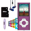 MP3 Player / MP4 Player, Hotechs MP3 Music Player with 32GB Memory SD Card Slim Classic Digital LCD 1.82'' Screen MINI USB Port with FM Radio, Voice Record - Purple
