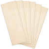CRAFTIFF Balsa Wood Sheets Unfinished Thin Wood Pieces for Crafts 1/16 Thick 12"x4" - Pack of 6 (12"x4", Pack of 6) - Pack of 6