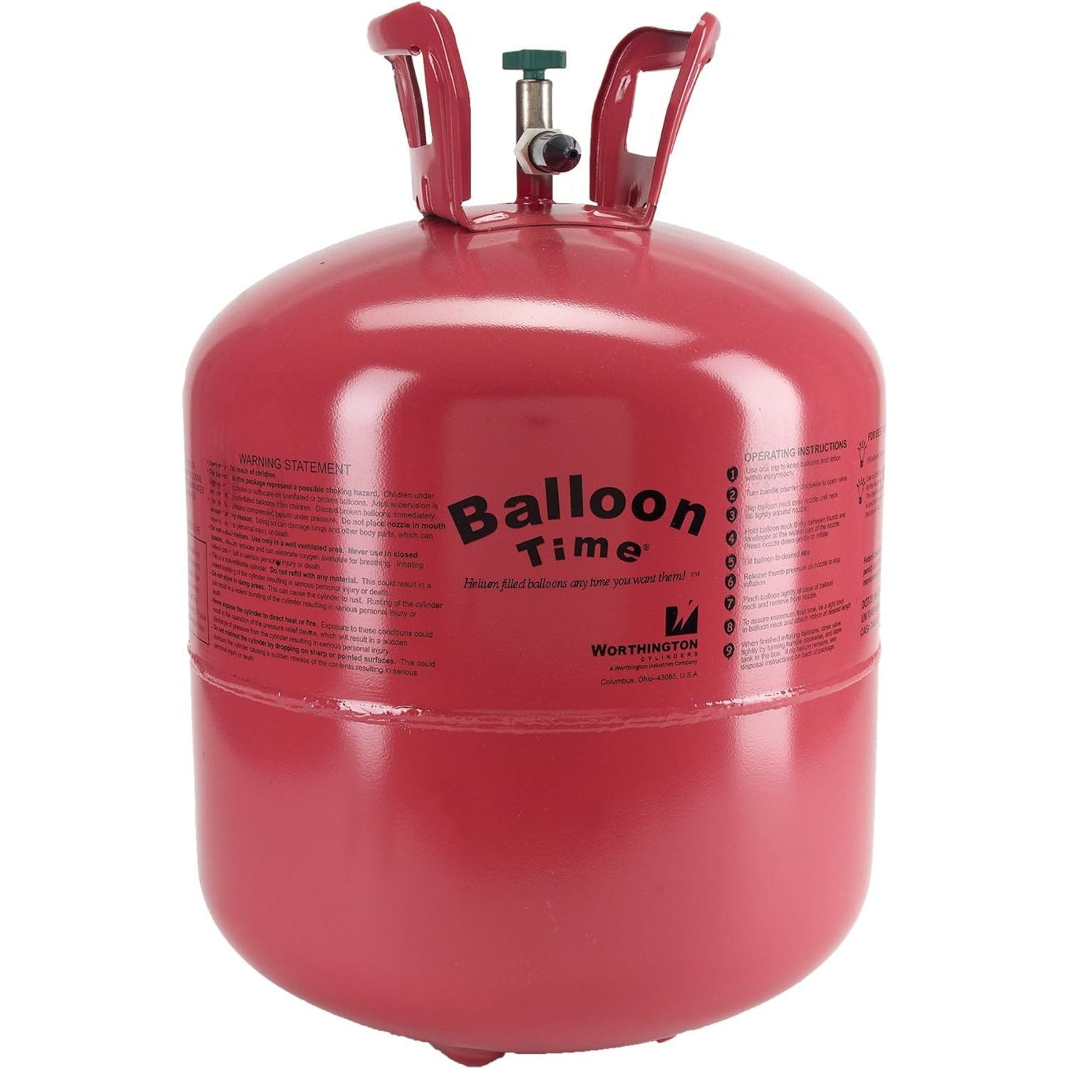 Buy now Jumbo Helium Tank – Portable Balloon Inflator for Parties, Weddings, Birthdays & Events – Eco-Friendly, Recyclable, 14.9 ft³ Capacity with Ribbon and Balloons Included Default at indiglob india