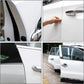 Firlar Car Door Edge Guards 16.4ft(5M) Rubber U Shape Edge Trim Seal Protector Car Protection Door Edge Fit for Universal Car (Transparent, 16.4ft(5M))