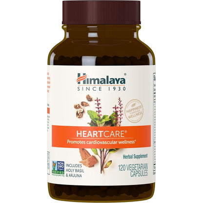 Himalaya HeartCare - Herbal Heart Health Supplements with Ashwagandha and Amla - Vegan, Non-GMO, Gluten Free, 720 mg, 120 Capsules