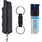 SABRE Pepper Spray, Quick Release Keychain for Easy Carry and Fast Access, Finger Grip for More Accurate and Faster Aim, Maximum Police Strength OC Spray, 0.54 fl oz, Secure and Easy to Use Safety