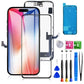 Buy now for iPhone 11 Screen Replacement 6.1 3D Touch Screen LCD Display Digitizer for A2111, A2223, A2221 Cell Phone Repair Kits+ Waterproof Frame Adhesive Sticker+Screen Tempered Protector+Face ID at indiglob india