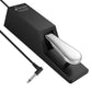Buy now Donner DSP-001 Sustain Pedal for Keyboard, Universal Piano Pedal with Polarity Switch for Digital Piano/Piano Keyboard/MIDI KeyboardSynthesizer, 1/4'' (6.35mm) Input Plug, 63'' (1.6m) Cable at indiglob india