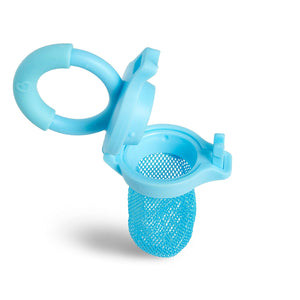 Munchkin Baby Feeder for Fresh Food and Fruit, 2 Pack, Blue/Mint