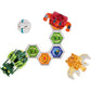 Bakugan Legends Collection Pack, 4-Pack Featuring Centipod, Surturan Geogan, Dragonoid Nova, Trox Ultra, and 6 BakuCores, Kids Toys for Ages 6 and Up