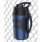 Buy now Under Armour Half Gallon Water Bottle Insulated, 64oz Insulated Water Bottle with Handle, Fence Hook, Leak Resistant, for Baseball, Football & More, Academy/Black at indiglob india