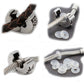 Buy now Yeshan Antique Silver Clip Lock Bead Charms with Rubber Stopper O-Rings at indiglob india