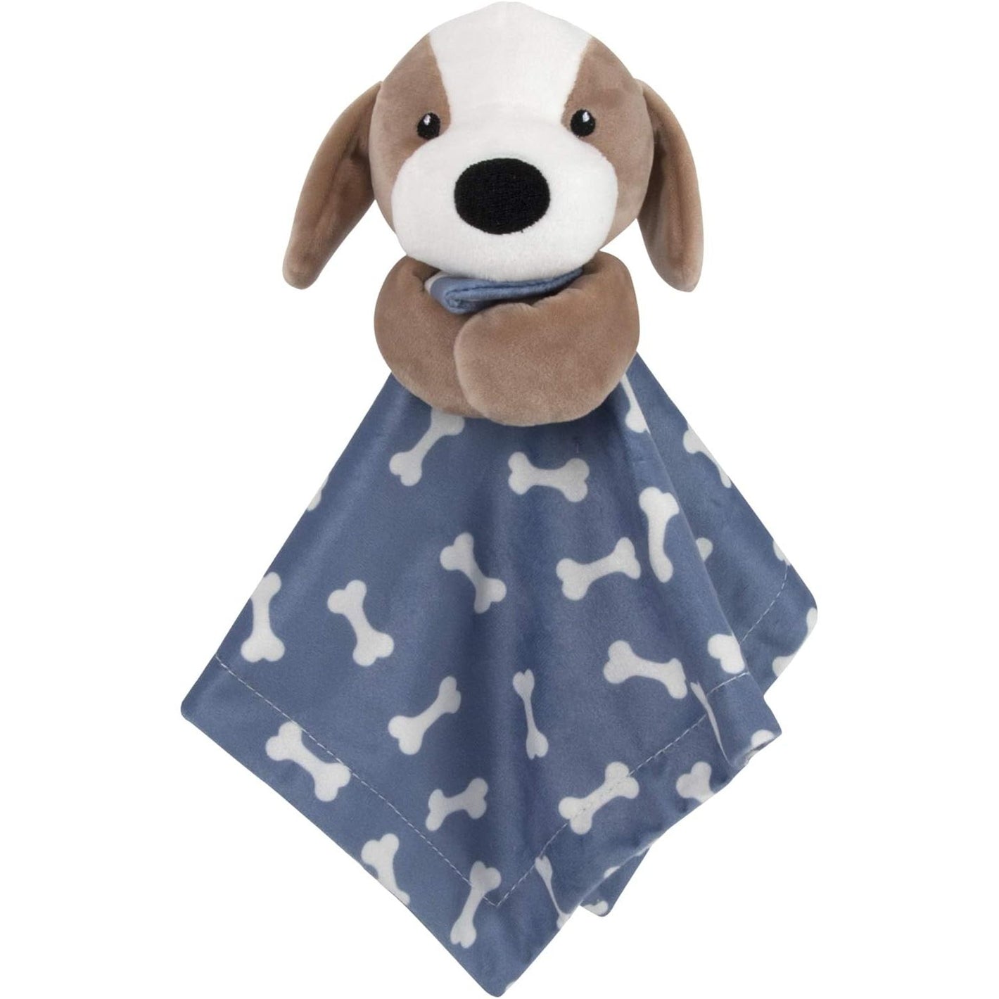 Minky Animal Snuggler Lovey Blanket for Kids, Babies, Boys, Girls, Gender Neutral Security Blanket with Stuffed Animal
