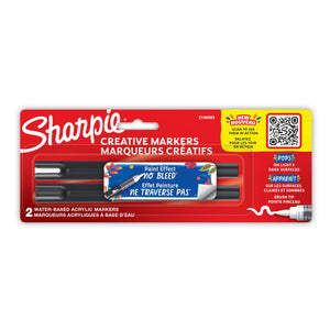 Buy now Sharpie Creative Acrylic Markers - Brush Tip, Set of 2, 2196903 at indiglob india