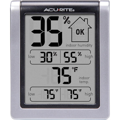 AcuRite Wireless Digital Indoor Thermometer and Hygrometer Monitor for Inside Temperature and Humidity Measurements (00613)