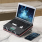GT500 Powerful Turbo-Fan (5000 RPM) Laptop Cooling Pad with Infinitely Variable Speed,Seal Foam for Rapid Cooling Gaming Laptop,13-17.3inch Laptop Cooler with 3-Port USB Hub