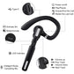 Bluetooth Headset, Wireless Bluetooth Earpiece V5.0 8-10 Hours Talktime Stereo Noise Cancelling Mic, Compatible for iPhone Android Cell Phones Driving/Business/Office (Black)