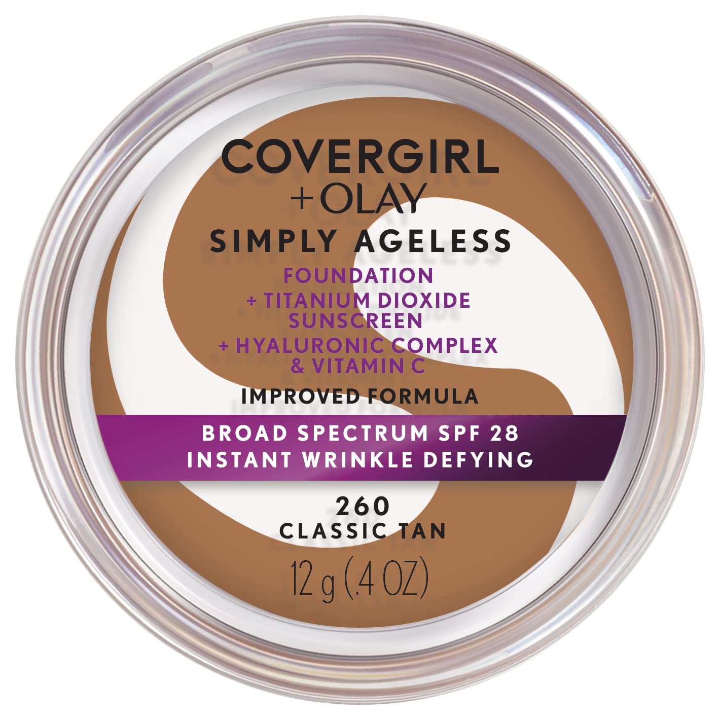 Buy now COVERGIRL+OLAY Simply Ageless Instant Wrinkle-Defying Foundation, 210 Classic Ivory, 0.44 Fl Oz (Pack of 1) 260 Classic Tan 0.4 Ounce (Pack of 1) Foundation at indiglob india