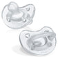 Buy now Chicco PhysioForma Silicone Orthodontic Pacifier, 0-6m | 100% Soft Silicone | Supports Breathing & Oral Development | Satin-Textured Nipple | Includes Sterilizing Case | BPA Free | Blue/Green, 2pk 6 to 16 months Crystal Two Pack oz. at indiglob india