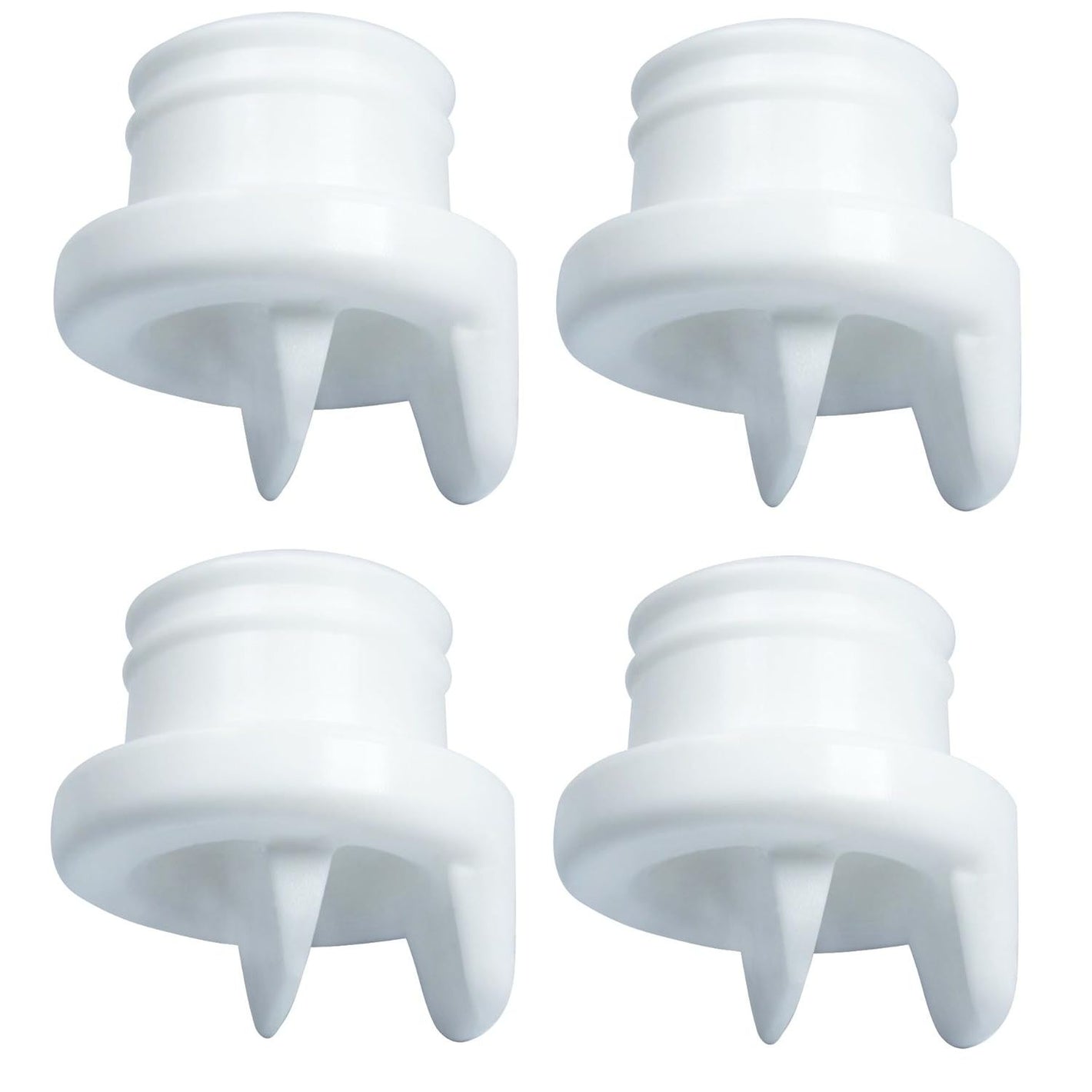 Nenesupply 4 pc Duckbill Valves Compatible with Medela and Avent Pumps Not Original Medela Pump Parts Work with Medela Pump in Style Medela Symphony Replace Medela Valve Membrane and Avent Valve