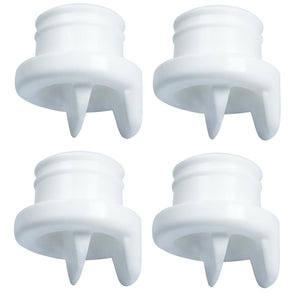 Nenesupply 4 pc Duckbill Valves Compatible with Medela and Avent Pumps Not Original Medela Pump Parts Work with Medela Pump in Style Medela Symphony Replace Medela Valve Membrane and Avent Valve
