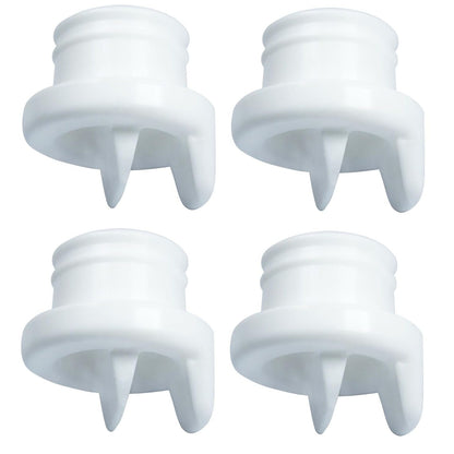 Nenesupply 4 pc Duckbill Valves Compatible with Medela and Avent Pumps Not Original Medela Pump Parts Work with Medela Pump in Style Medela Symphony Replace Medela Valve Membrane and Avent Valve