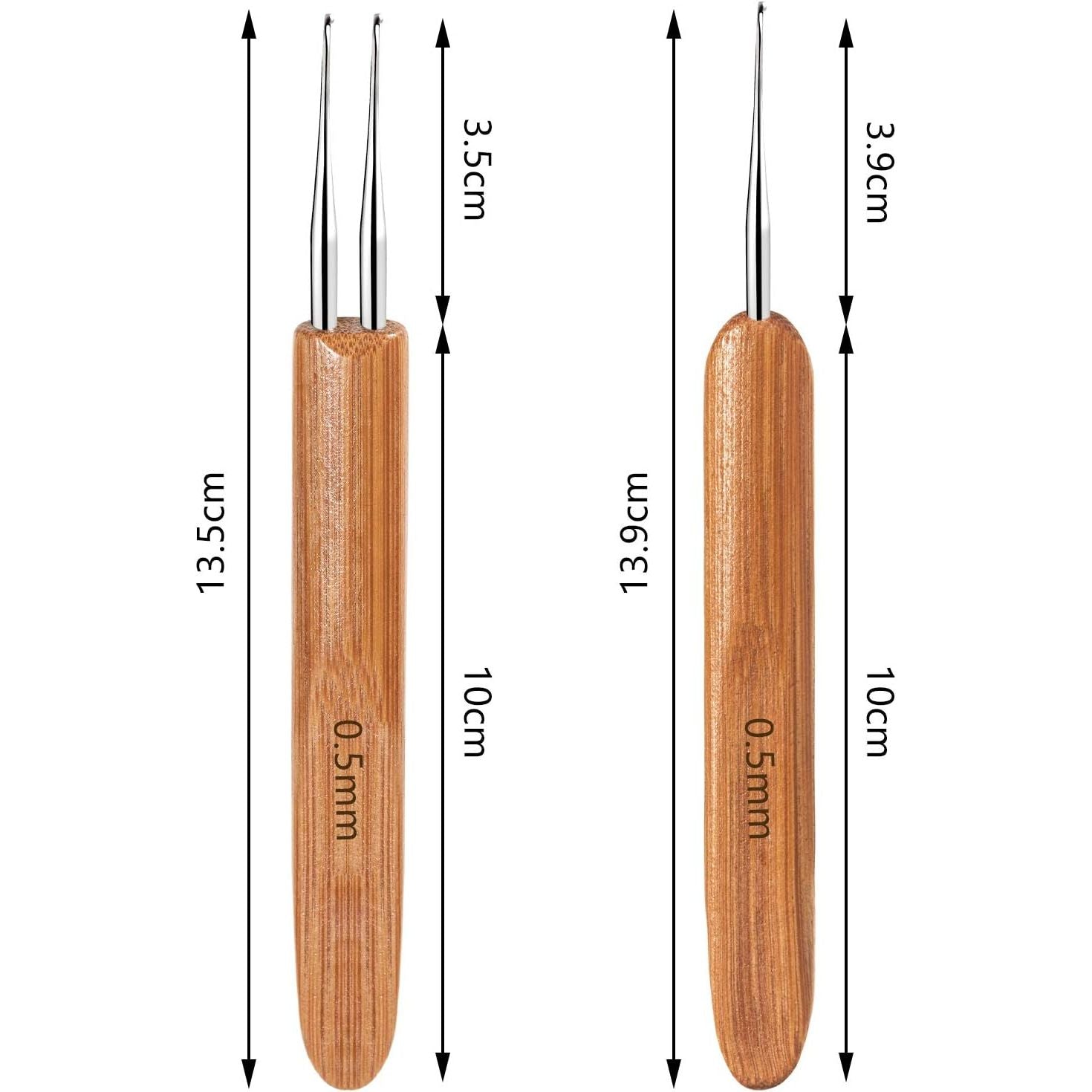 Buy now Dreadlocks Crochet Hooks, Crochet Hooks for Dreadlocks, Dread Locks Crochet Loc Needle for Braid Craft 0.5mm (1 Hook and 2 Hooks) at indiglob india