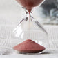 SWISSELITE Puff Sand Timer, Hourglass Sand Timers, Inspired Glass for Home, Desk, Office Decor