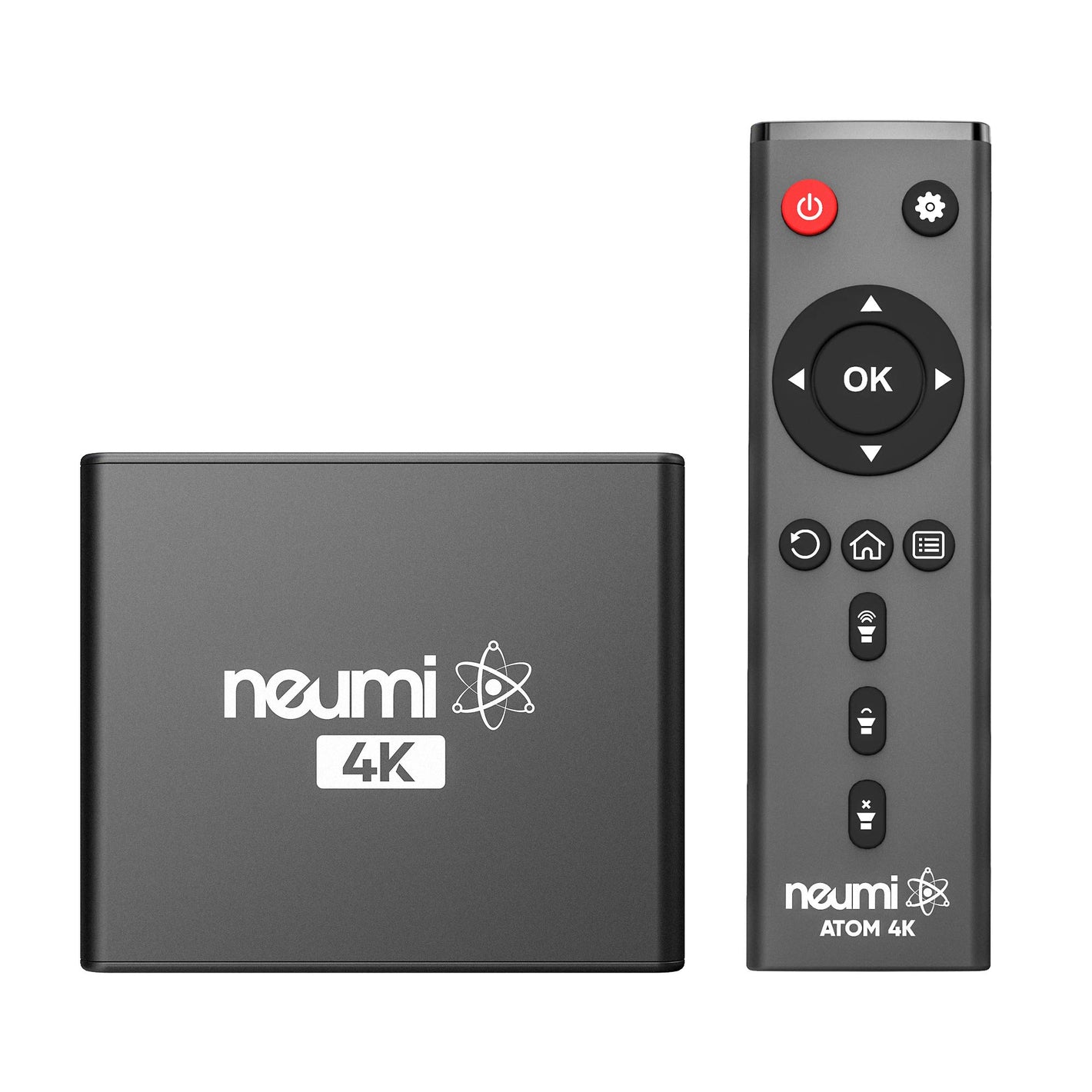 Buy now NEUMI Atom 4K Ultra-HD Digital Media Player for USB Drives and SD Cards - Plays 4K/UHD 60fps Videos, HEVC/H.265, HDMI and Analog AV, Automatic Playback and Looping Capability at indiglob india