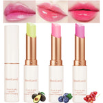 Buy now BestLand 6 Pcs/Set Flower Jelly Lipstick Set Temperature Change Moisturizer Long Lasting Nutritious Balm Magic Color Change Lip Gloss 1 Count (Pack of 3) Avocado, Grape & Blueberry at indiglob india